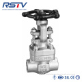 F304/F316 Threaded Welded Forged Steel Gate Valve
